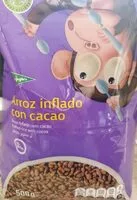 Mängden socker i Arroz inflado con cacao