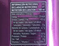 Mängden socker i Zen bebida refrescante de zumo de manzana y pera