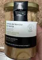 Mängden socker i Lomos de bonito del norte en aceite de oliva