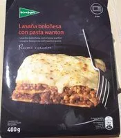 Mängden socker i Lasaña boloñesa con pasta wanton