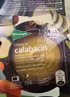 Mängden socker i Crema de calabacín con aceite de oliva virgen extra