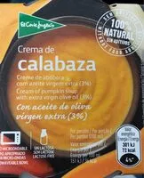 Mängden socker i Crema de calabaza con aceite de oliva virgen extra