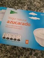 Mängden socker i Yogur natural azucarado