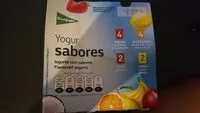 Mängden socker i Yogur sabores fresa, macedonia, coco, limón