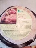 Mängden socker i Tortilla de patata fresca con cebolla