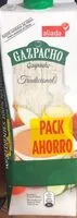 Mängden socker i Gazpacho tradicional pack ahorro 2 unidades