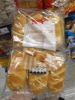 Mängden socker i Pan de leche envasados individualmente