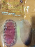 Mängden socker i Panecillos tostados de trigo