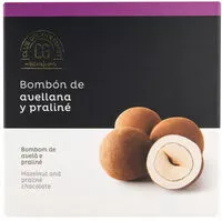 Mängden socker i Bombón Avellana y praliné cg