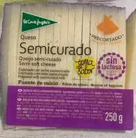 Mängden socker i Queso semicurado sin lactosa