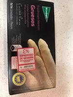 Mängden socker i Espárragos blancos (gruesos)