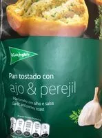 Mängden socker i Pan tostado con ajo y perejil