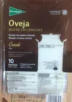 Mängden socker i Queso de oveja en lonchas
