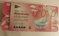 Mängden socker i Yogur natural desnatado edulcorado