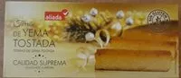Mängden socker i Turrón de yema tostada