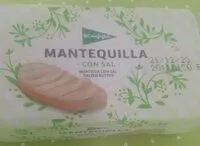 Mängden socker i Mantequilla con sal