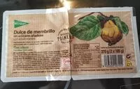 Mängden socker i Dulce de membrillo