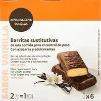 Mängden socker i Barritas sustitutivas sabor vainilla