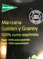 Mängden socker i Zumo de manzana golden y granny