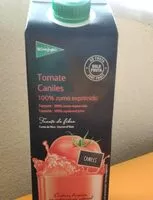 Mängden socker i Zumo de tomate Caniles