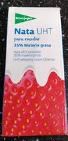 Mängden socker i Nata UHT para montar