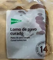 Mängden socker i Lomo de pavo curado