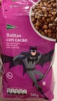 Mängden socker i Bolitas con cacao