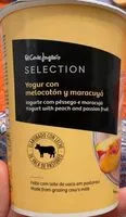 Mängden socker i Yogur con melocotón y maracuyá