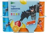 Mängden socker i Yogures de sabores