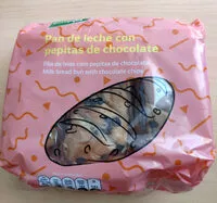 Mängden socker i Pan de leche con pepitas de chocolate