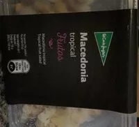 Mängden socker i Macedonia tropical frutos