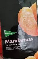 Mängden socker i Mandarinas