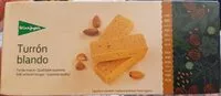 Mängden socker i Turrón blando