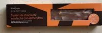 Mängden socker i Turrón de chocolate con leche con almendras