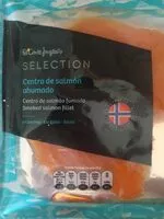 Mängden socker i Centro de salmón ahumado