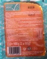 Mängden socker i Salmon ahumado