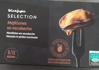 Mängden socker i Mejillones en escabeche