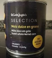 Mängden socker i Maíz dulce en grano