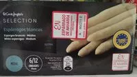 Mängden socker i Espárragos blancos