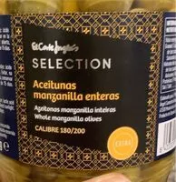 Mängden socker i Aceitunas manzanilla enteras