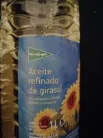 Mängden socker i Aceite refinado de girasol