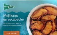 Mängden socker i Mejillones en escabeche