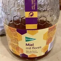 Mängden socker i Miel mil flores