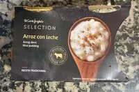 Mängden socker i Arroz con leche