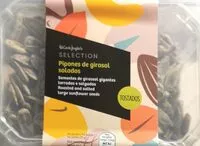 Mängden socker i Pipones de girasol salados