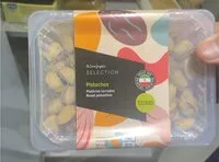 Mängden socker i Pistachos tostados