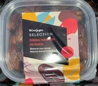 Mängden socker i Datiles naturales sin hueso