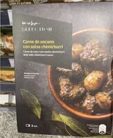 Mängden socker i Carne de vacuno con salsa chimichurri