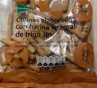 Mängden socker i Colines elaborados con harina integral de trigo 30%