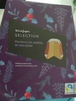 Mängden socker i Pandoro con pepitas de chocolate